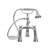 2 Handle Bathroom Clawfoot Tub Faucet with Diverter-24414960