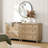 Corretta Dresser For Bedroom With 6 Drawers, Mid Century Modern Wooden Closet Storage Organizer-1797289290