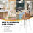 Upholstered Seat Stools with Metal Frame-658580189-658580179