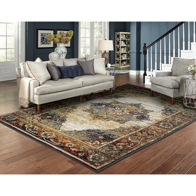 Fabron Oriental Indoor Rug