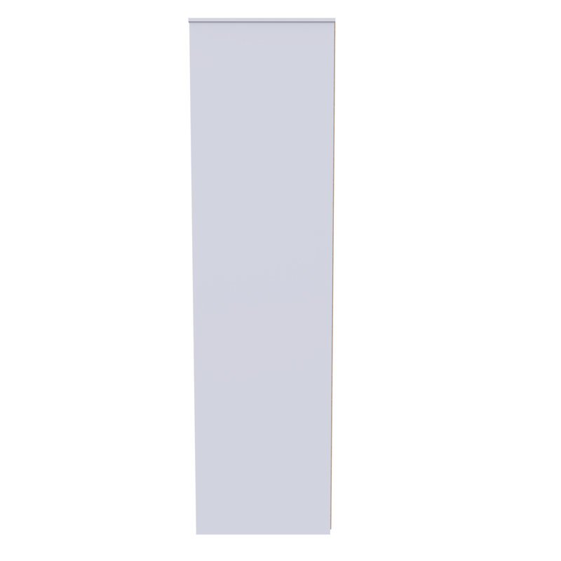 Ceinwen Manufactured Wood Wardrobe, White Matt