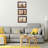 4X6 Wall Hanging Picture Frames Collage With 3 Opening Rustic Brown Frames 2 Pack