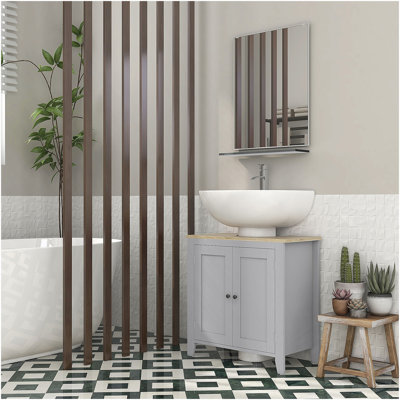 Armoire de rangement à piédestal Kleankin