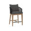 Capri Outdoor Teak Bar Stool
