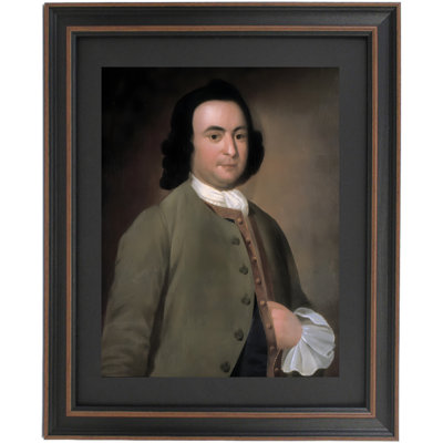 Portrait encadré de George Mason par Dominic W. Boudet