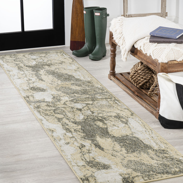 Tapis doré / gris Coreyonna