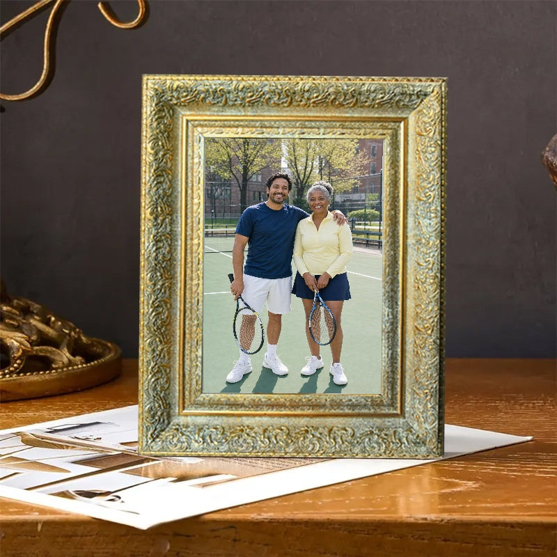 Antique Gold 1PC Everyday Picture Frame for 5" x 7" Photos and Graduation Photo Display