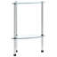 Sisneros 30cm W Metal Shelving Unit-941977236