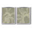 «White Ribbon On Celadon I», ensemble de 2 reproductions d'art sur toile encadrées