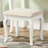 Wood Make-Up Vanity Table And Stool Set