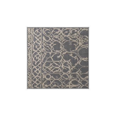 Tapis gris lavable à la machine