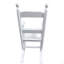 Chaise berçante blanche pour enfants - Intérieur ou extérieur - Convient aux enfants - Durable