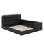 Queen Upholstered Platform Bed With 2 Reading Lights-47040303