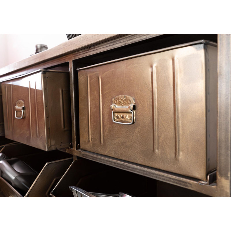 Heavy Industry 150cm Sideboard, Brown