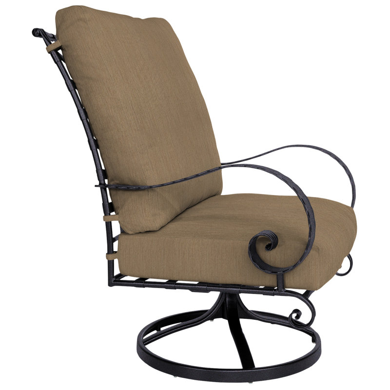 Classico Outdoor Rocker Chair, Graphite, Sahara Cafe