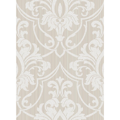 St Petersburg Damask Wallpaper Roll