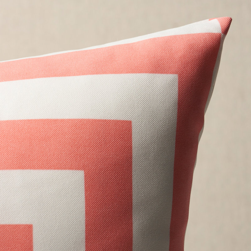 Roxbury I/O Pillow, Coral