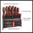 Stalwart 39-Piece Magnetic Screwdriver Set - Tool Kit with Bits and Power Nut Driver Set - Screwdrivers with Storage Rack - Home Improvement Tools