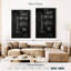«Guitare BW», reproduction sur toile-688207835