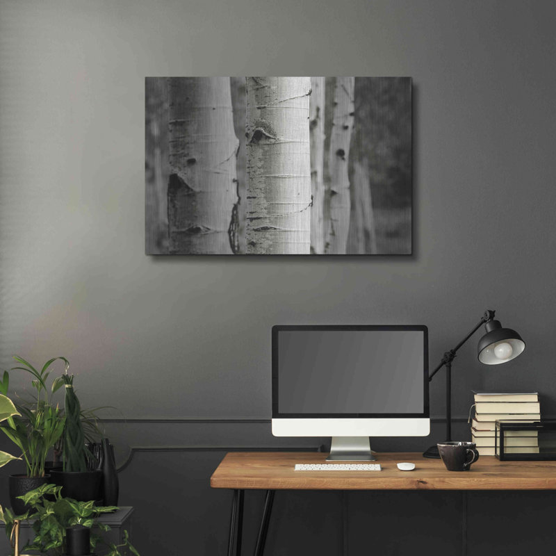 "Aspens III" par Debra Van Swearingen, H 24 po x l 36 po