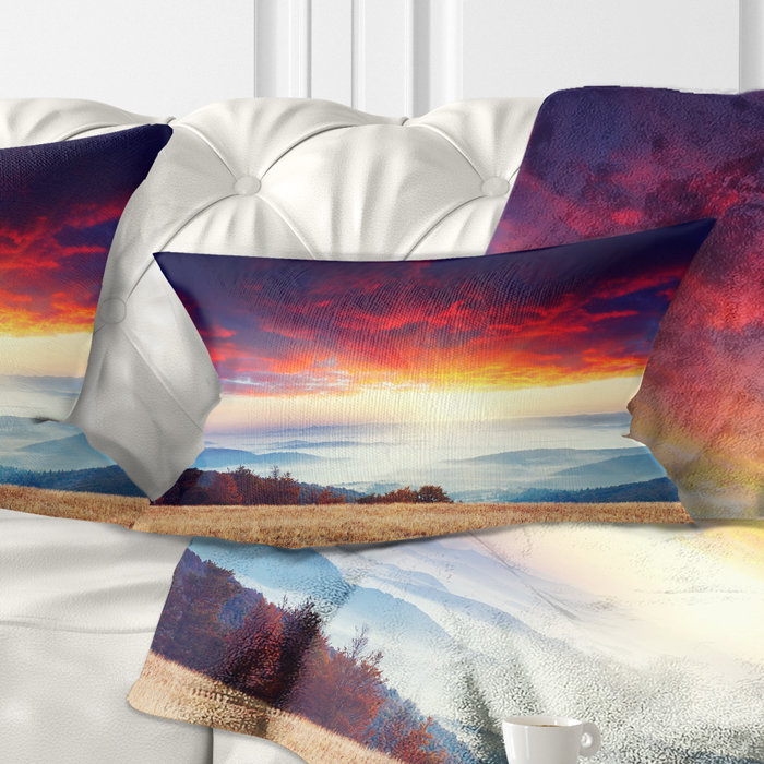 Housse de coussin rectangulaire et insert