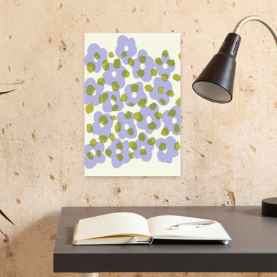 Purpleblossoms by Treechild - Wrapped Canvas Print