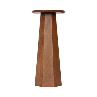 Hemingson Sculptural Mango Wood Round Drink Table