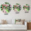 Traditional Gate In Tropical Oasis - Horloge murale Tropical-60328173