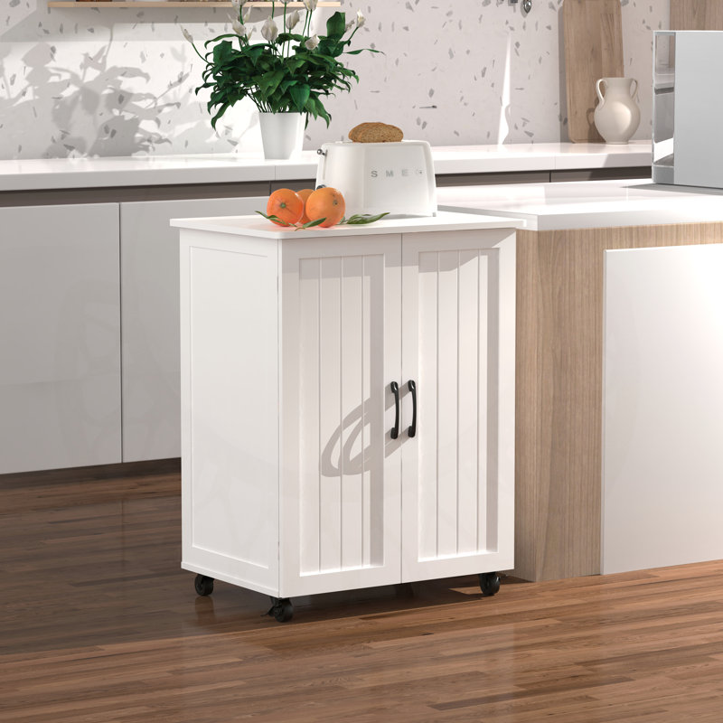 Îlot de cuisine sur roulettes polyvalent avec armoire de rangement, portable et multifonctionnel pour divers espaces domestiques