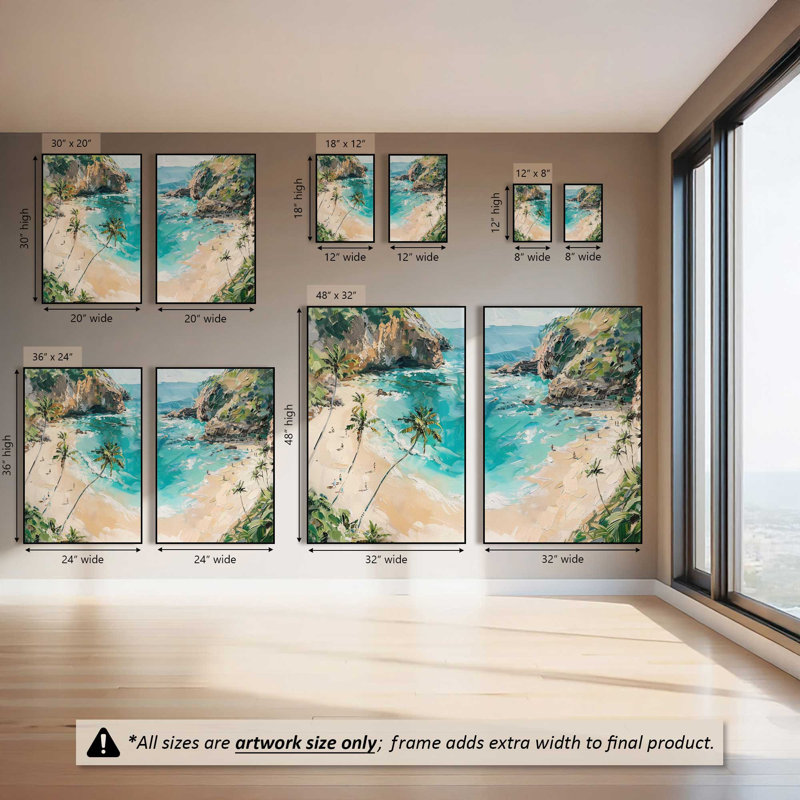 Ensemble de 2 reproductions sur toile Costa Soreno, 48 po x 32 po, Noir satiné