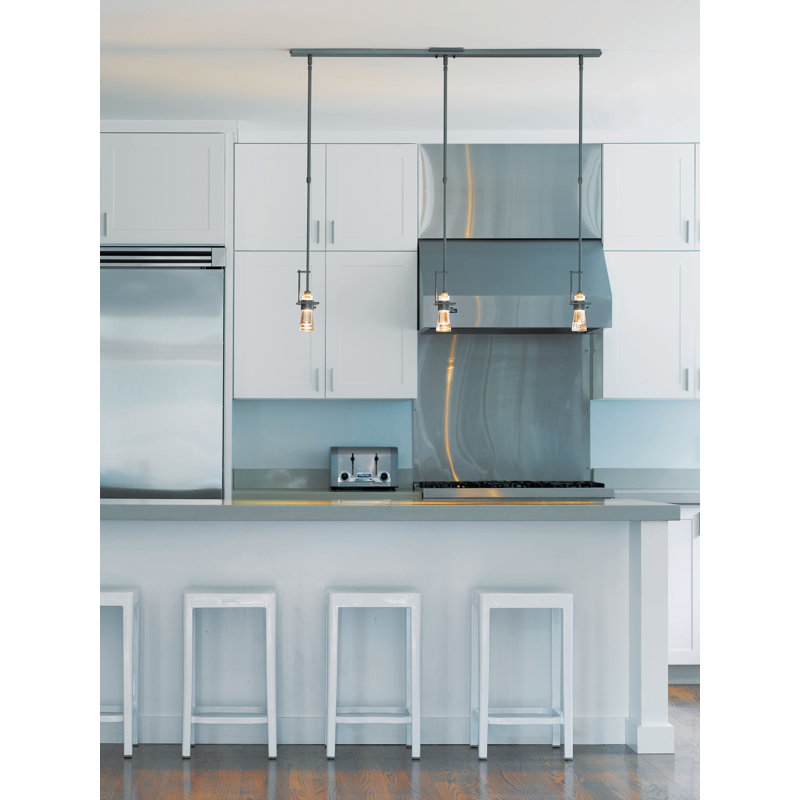 Erlenmeyer Mini Pendant, Bronze, Medium: 14.8" - 59.8"