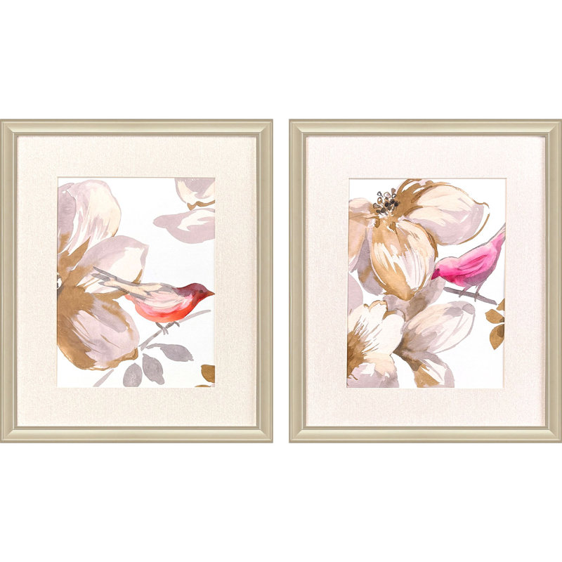 Bird Chatter S/2 Print by Jacobs Propac Images