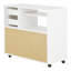 Seyma 89.4 cm W Kitchen Cart with-18989368