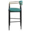Ensemble de 2 chaises de bar en tissu Renfroe-543832949