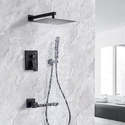Complete Shower System with Rough in-Valve