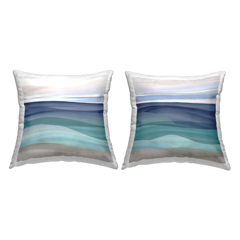 Abstract Throw Pillow