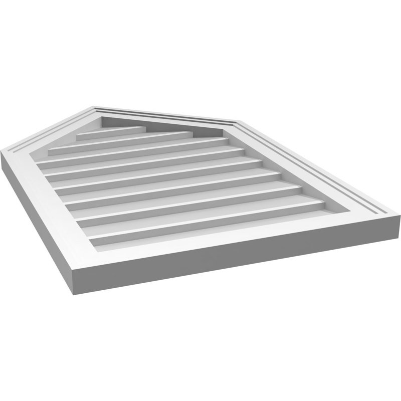 Ventilateur à pignon en uréthane non-fonctionnel Signature, H 30 po x l 20 po x P 1,5 po