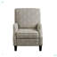 Fauteuil inclinable par pression