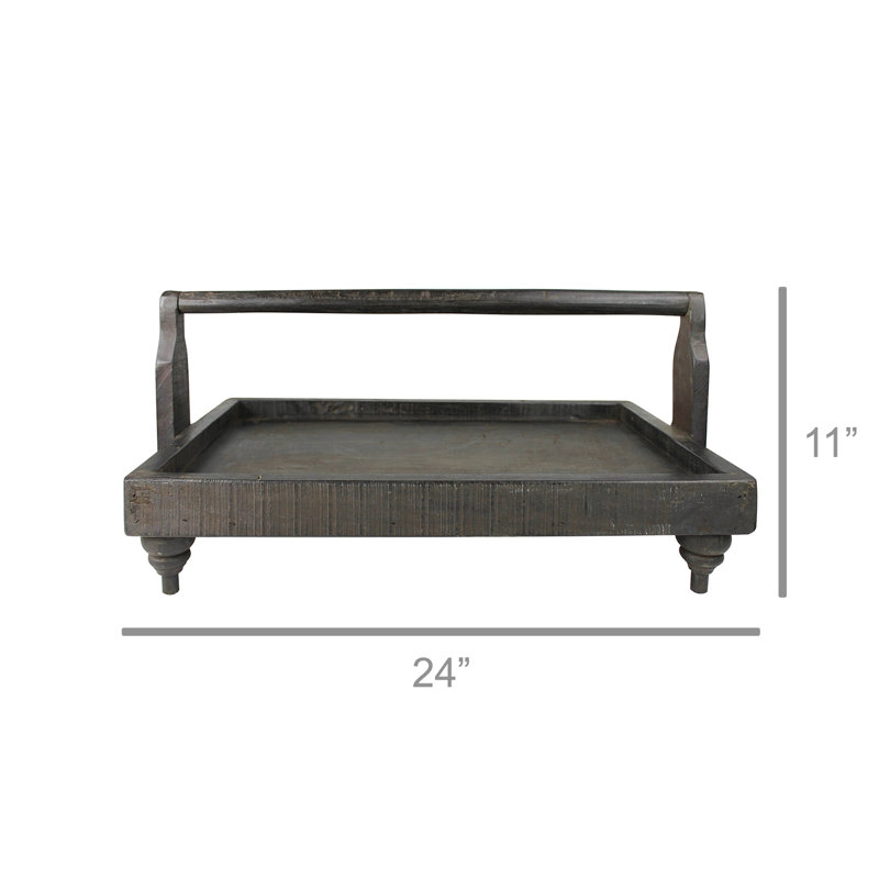 Antcho Solid Wood Tray