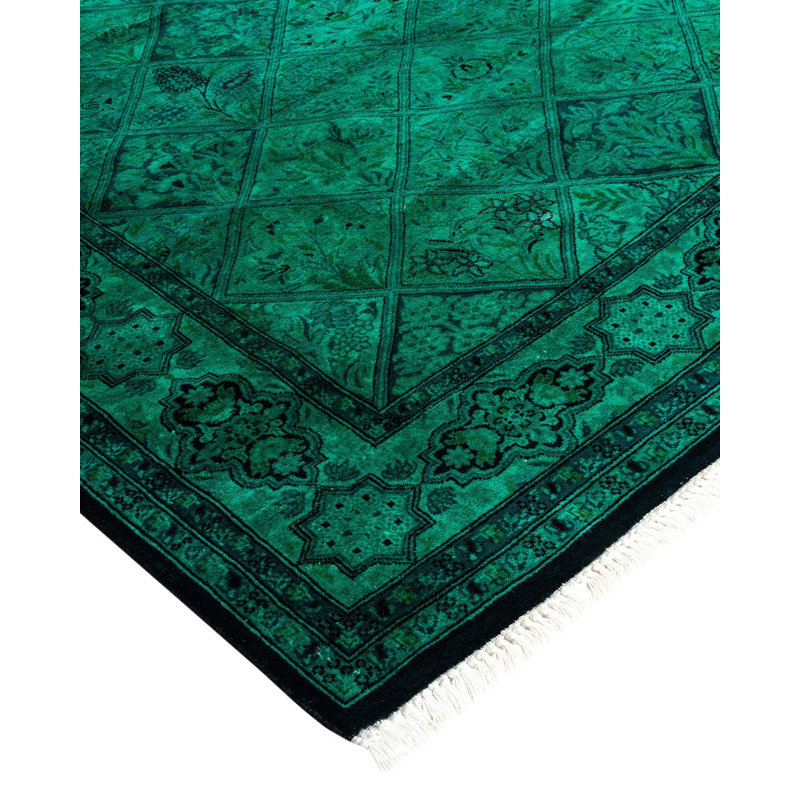 Fine Vibrance One-of-a-Kind 4' 3" X 19' 10" Hand Knotted Area Rug