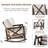 Isfried 3-Piece Metal Frame Outdoor Conversation Set with Thick Cushions-1708992344