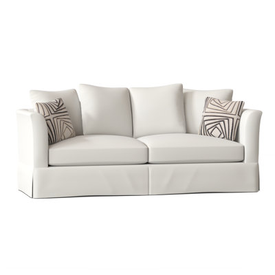 Charlene 85'' Slipcovered Sleeper Sofa