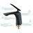 Single-Hole Single-handle Bathroom Faucet with Drain Assembly-91927876