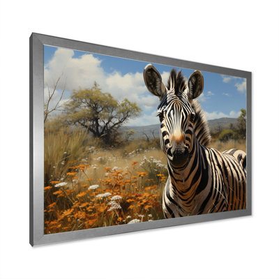 " Zebra Impressionistic Equus This II "