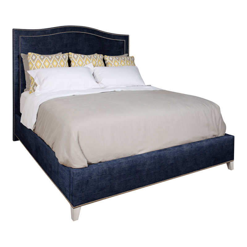 Caroline/Casey Upholstered Bed, Havana, Tarbee Pebble, King