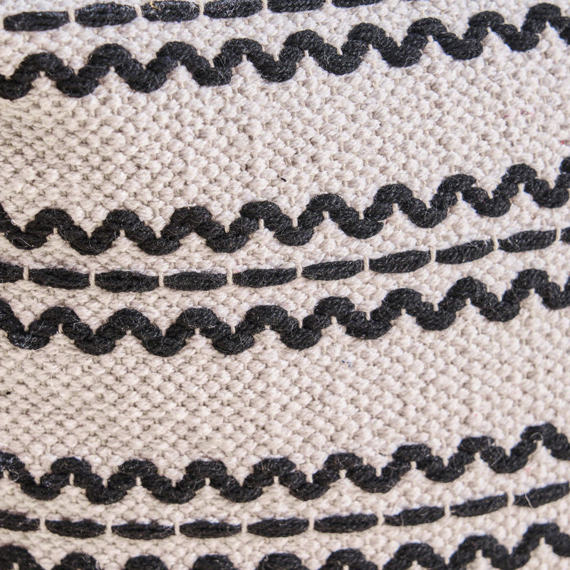 Lani Handcrafted Fabric Pouf