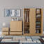Maybery 3 Piece Bedroom Set (2 Drawer Bedside Chest, 5 Drawer Chest, 3 Door Wardrobe), (5)-922394702