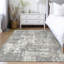 Tapis intérieur / extérieur gris lavable à la machine 2 pi 6 po x 3 pi 10 po ACN1008 Chayden-99131404