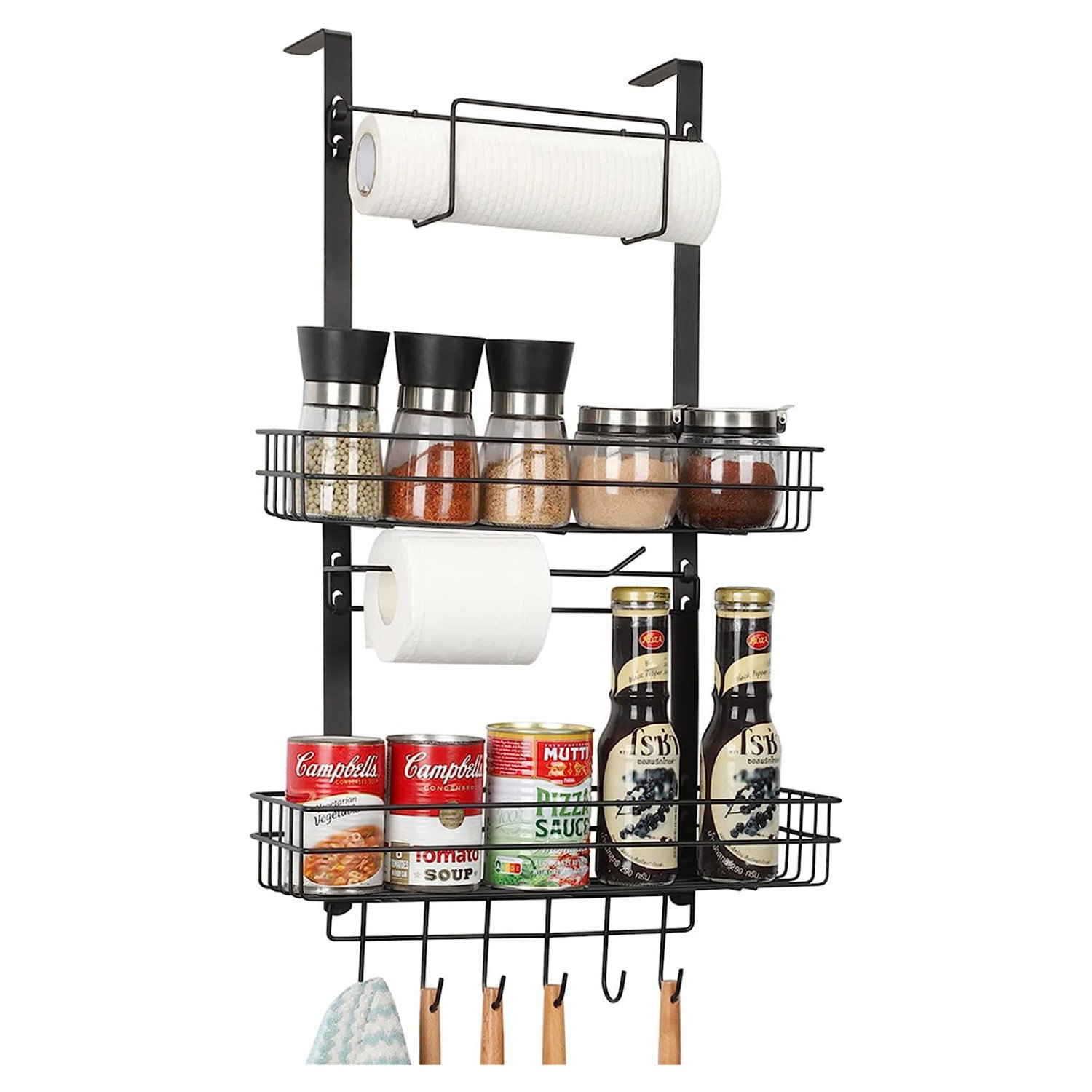 12 Cabinet Spice Rack Ideas That Give You Precious Countertop