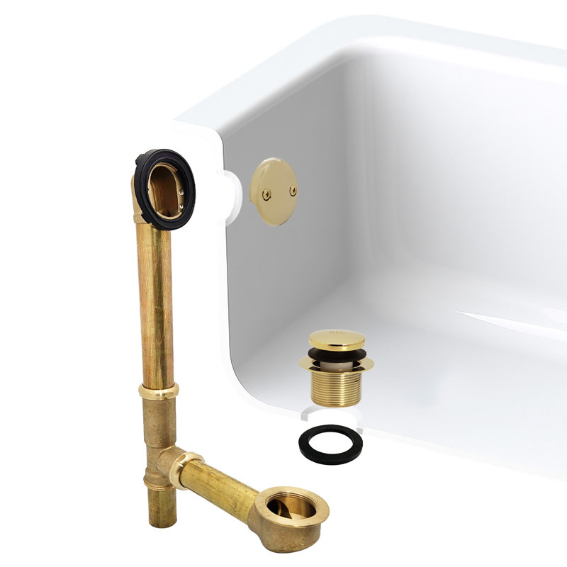 3'' W Leg Yes, Polished Brass
